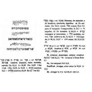 Plomo Peña del moro Sant Just Desvern
Transliteración hebreo actual.