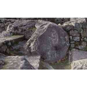 Petroglifo-Pedra da Serpe. Castro da Troña