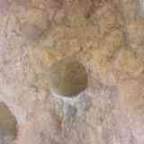 Roca granítica con alvéolos
