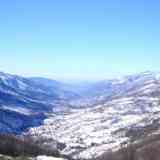 El Valle del Jerte nevado