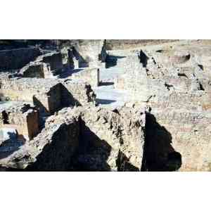 Ruinas romanas de Miróbriga (Santiago do Cacém PT). Termas (3).