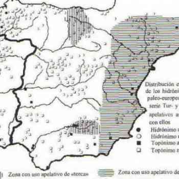 Topónimos serie tur- Hispania prerromana