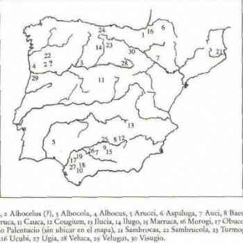 Topónimos serie uc-, meridional-íbero-pirenaica