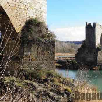 Click para ampliar. Pulsa en el nombre para ver la ficha. Puente medieval de yesa o de los roncaleses.