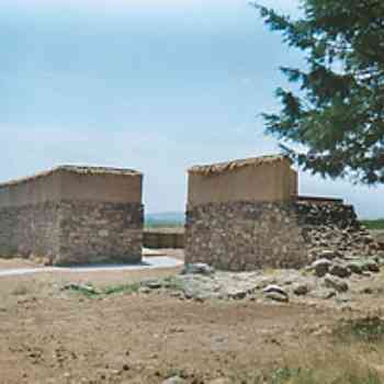 Reconstrucción de la muralla de Numancia