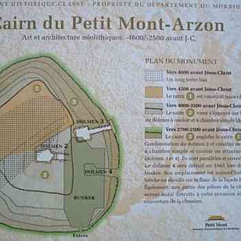 Click para ampliar. Pulsa en el nombre para ver la ficha. Cairn de Petit Mont-Arzón 3