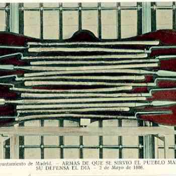 Click para ampliar. Pulsa en el nombre para ver la ficha. Armas, Madrid 1808