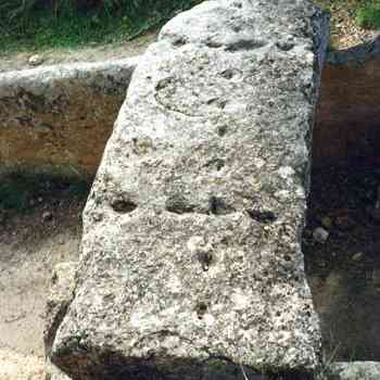 Click para ampliar. Pulsa en el nombre para ver la ficha.  Dolmen de Lácara.