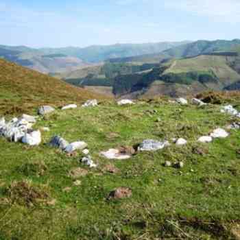 Click para ampliar. Pulsa en el nombre para ver la ficha. cromlech de Urgaratako lepoa (NAVARRA)