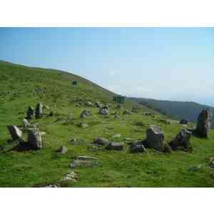 Click para ampliar. Pulsa en el nombre para ver la ficha. cromlechs de Errenga  (NAVARRA)