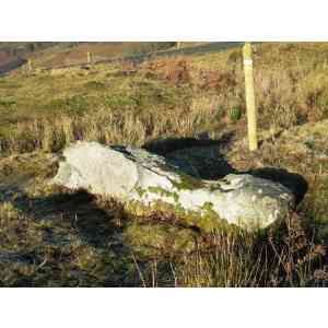 Click para ampliar. Pulsa en el nombre para ver la ficha. menhir de Urlegiko lepoa (NAVARRA)