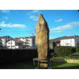 Click para ampliar. Pulsa en el nombre para ver la ficha.  menhir de Soalar  (Museo de Elizondo)
