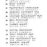 Click para ampliar. Transliteración Botorrita III
Columna I, 20-39