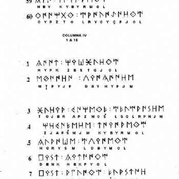 Click para ampliar. Pulsa en el nombre para ver la ficha. Transliteración hebrea Botorrita III Col III, 51-60; Col IV, 1-15