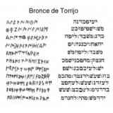 Transliteración hebrea Bronce Torrijo