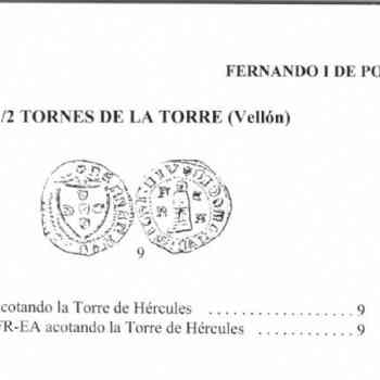 Click para ampliar. Pulsa en el nombre para ver la ficha. 
Moneda Fernando I