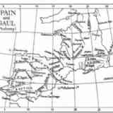 Ptolomeo:Hispania ( en J.O. Thomson)