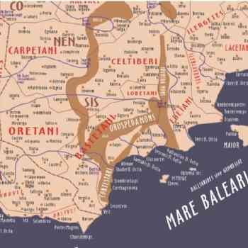 Click para ampliar. Pulsa en el nombre para ver la ficha. Mapa Iberia Ptolomeo 5 Centro - Este