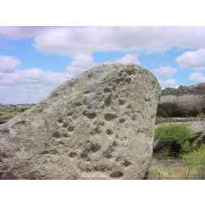 Roca granítica alveolada