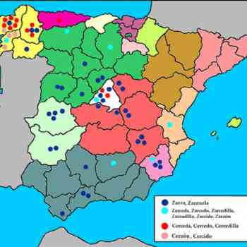 Click para ampliar. Pulsa en el nombre para ver la ficha. Topónimos Zarza- Cerza