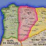 Click para ampliar. Reinos cristianos en el siglo XI