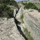 Click para ampliar. Otro tramo del camino Hondo