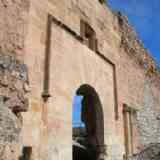 Puerta falsa del castillo de Ayora