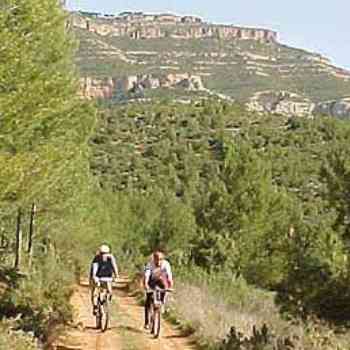 Click para ampliar. Pulsa en el nombre para ver la ficha. Los montes de Ayora en bicicleta