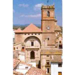 Click para ampliar. Pulsa en el nombre para ver la ficha. Iglesia arciprestal de la Asunción en Ayora