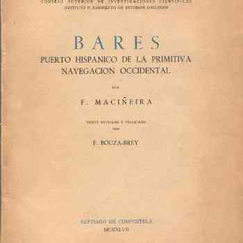 Click para ampliar. Pulsa en el nombre para ver la ficha. Portada de Bares. Puerto hispánico de la primitiva navegación occidental