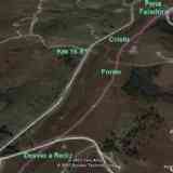 Click para ampliar. Intervisibilidad Forno dos Mouros-Cristo da Faladora-Pena Faladora