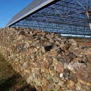 Click para ampliar. Pulsa en el nombre para ver la ficha. Muralla del campamento romano de Ciadella. Sobrado dos Monxes (Coruña)
