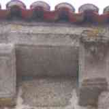 Click para ampliar. Canecillos en la iglesia de San Tirso de Oseiro (Arteixo). Coruña.