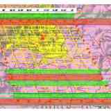 Click para ampliar. Carpetania Ptolomeo - Supuesta sincronización de latitudes