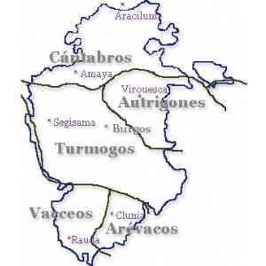 Click para ampliar. Pulsa en el nombre para ver la ficha. Burgos prerromano