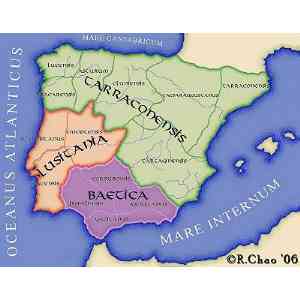 Click para ampliar. Pulsa en el nombre para ver la ficha. Hispania Altoimperial