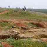 Click para ampliar. Sevilla -  El Tholos de Las Canteras (Restos y motocicletas). El Gandul