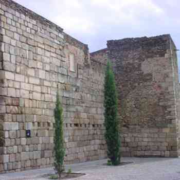 Click para ampliar. Pulsa en el nombre para ver la ficha. Muralla de Caurium (Coria-Cáceres).