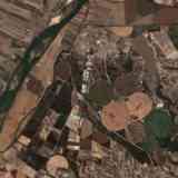 Salvaterra de Magos (Ribatejo, Portugal): vista satélite.