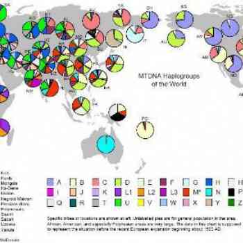 Click para ampliar. Pulsa en el nombre para ver la ficha. Mapa Haplogrupos de ADN mitocondrial nivel mundial