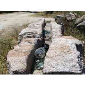 Click para ampliar. Pulsa en el nombre para ver la ficha. Canal romano de la Fuente del Oro