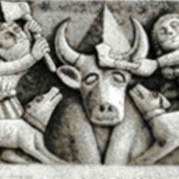 Click para ampliar. Pulsa en el nombre para ver la ficha. SACRIFICIO DE UN TORO EN SANTA MARÍA DO CAMPO (A CORUÑA). ALFREDO ERIAS