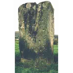 mesa de ofrendas neolítica empleada en un dólmen irlandés