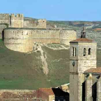 Click para ampliar. Pulsa en el nombre para ver la ficha. Castillo y Colegiata de Berlanga de Duero