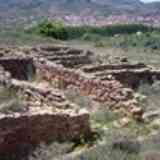 Click para ampliar. El Palomar. Oliete al fondo