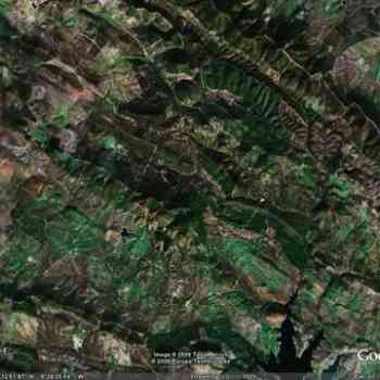 Click para ampliar. Pulsa en el nombre para ver la ficha. Morrón de Estena (Sierra de San Pedro): vista aérea.