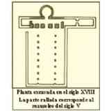 Click para ampliar. Pulsa en el nombre para ver la ficha. Basílica de Cabeza de Griego. Planta según Cornide