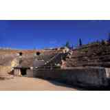 Click para ampliar. Pulsa en el nombre para ver la ficha. Gradas del anfiteatro de Mérida