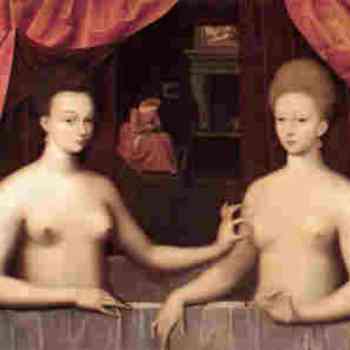 Click para ampliar. Pulsa en el nombre para ver la ficha. madame d estrees y su hermana