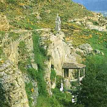 Click para ampliar. Pulsa en el nombre para ver la ficha. Ermita rupestre de Olleros de Pisuerga